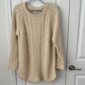 Ladies LLBean signature knit cotton sweater size XL NWOT